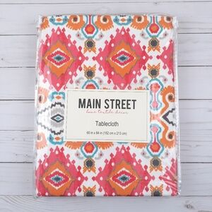 Fabric Tablecloth Southwest Aztec 60x84 Geometric